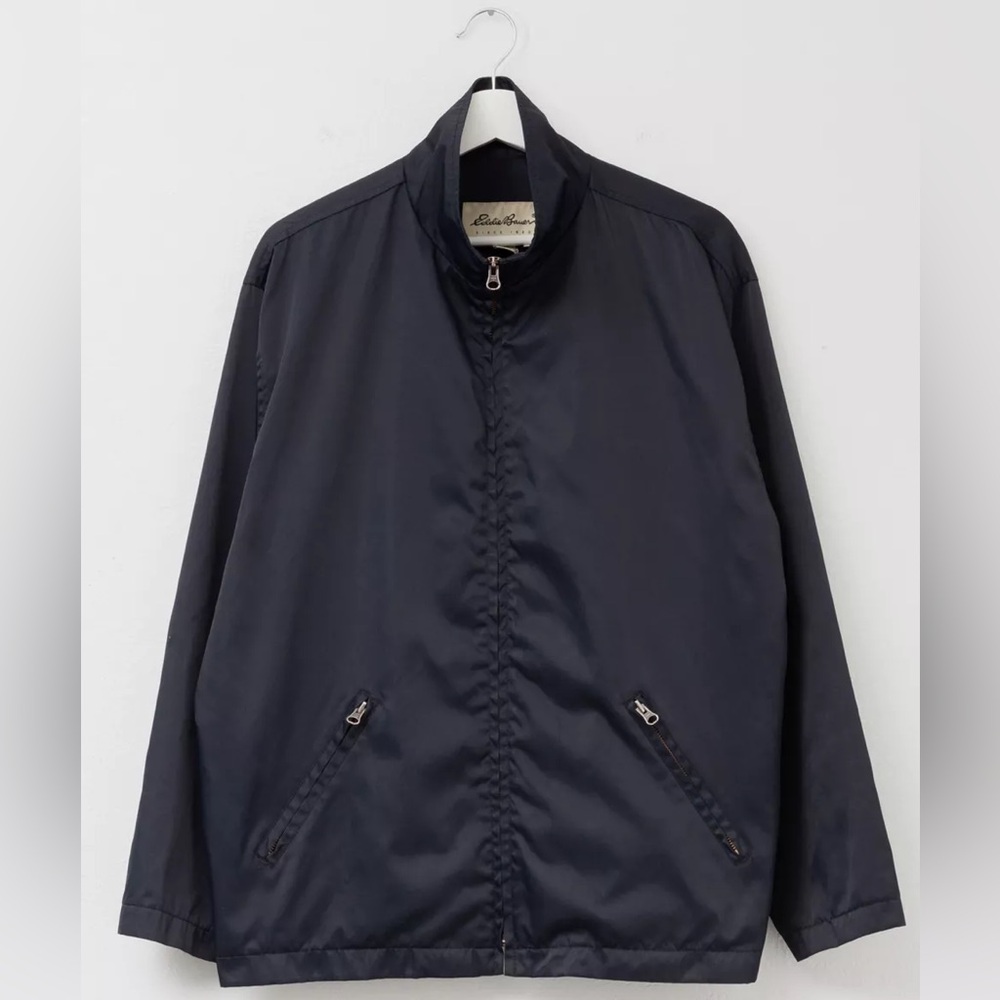 Vintage Eddie Bauer Navy Full-Zip Jacket